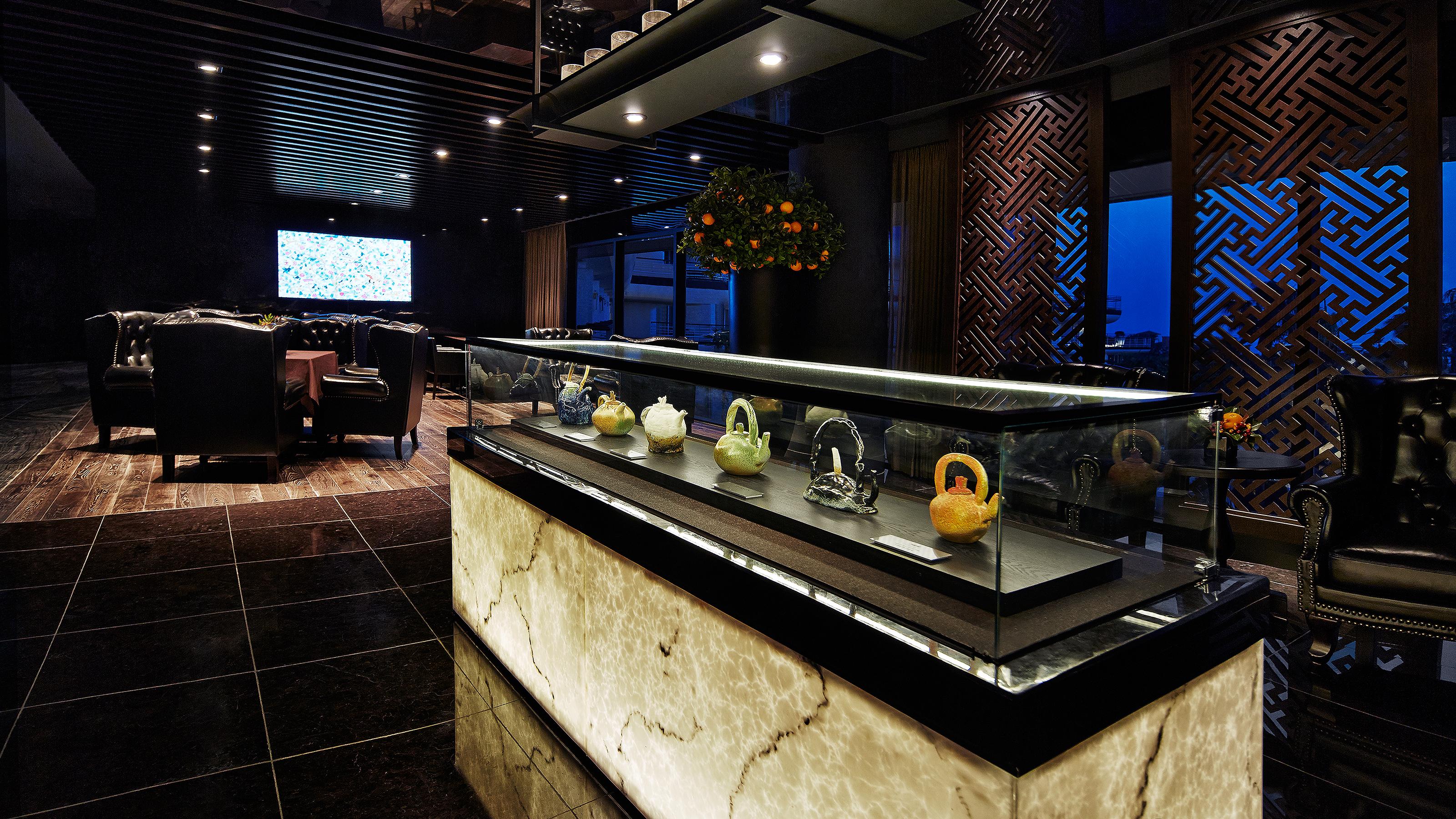 Kensington Jeju Hotel エクステリア 写真 The interior of the restaurant