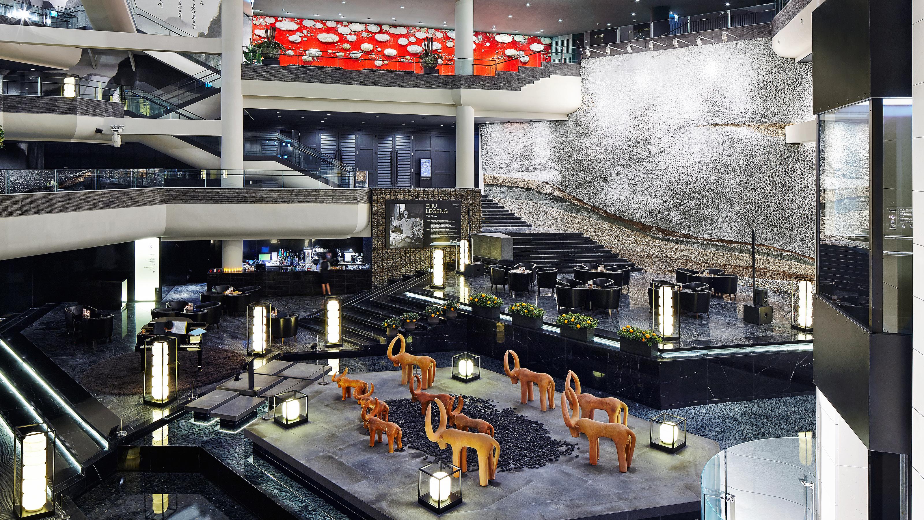 Kensington Jeju Hotel エクステリア 写真 The lobby of the hotel