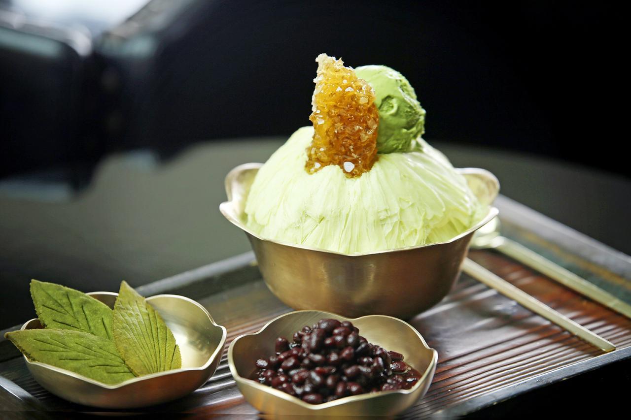 Kensington Jeju Hotel エクステリア 写真 Bingsu with green tea ice cream